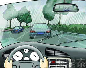 駕校雨霧天氣模擬